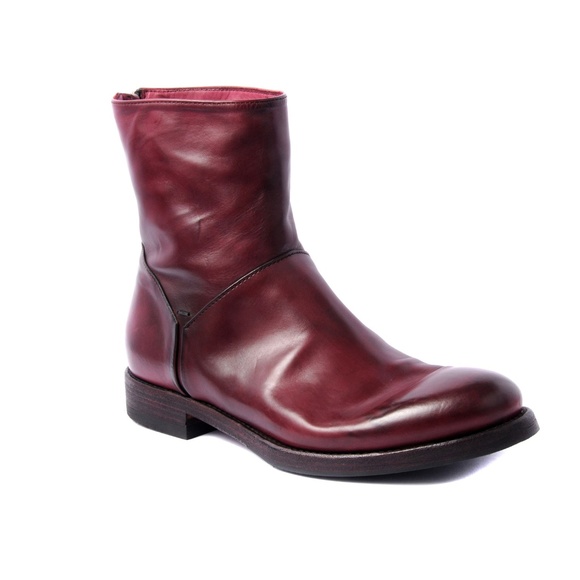 Pantanetti Ankle boot Brushed & hand-dyed leather - Picture 2 of 6
